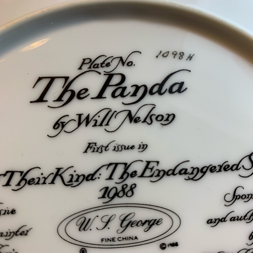 The Panda Collection Plate - Picture 7 of 9